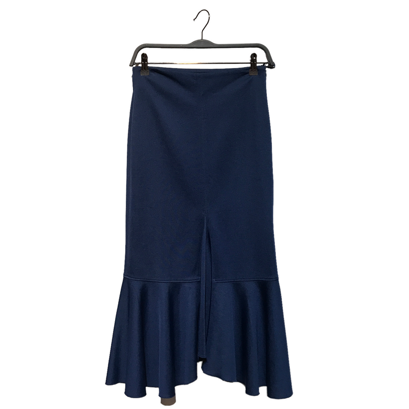 GOLDEN GOOSE///Long Skirt/S/Plain/Cotton/NVY//W [Designers] Design/