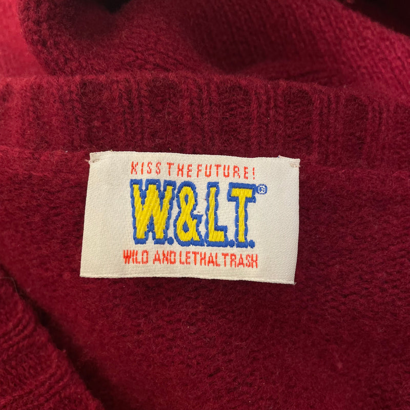 W.&L.T./Sweater/M/Wool/RED