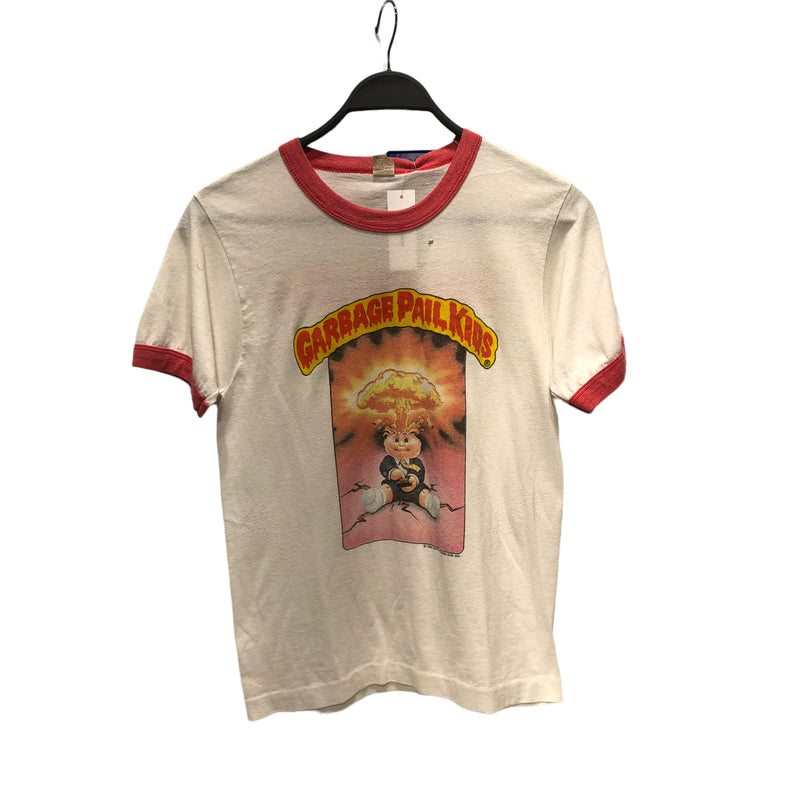 Vintage/GARBAGE PAIL KIDS/T-Shirt/S/WHT/Cotton/Plain