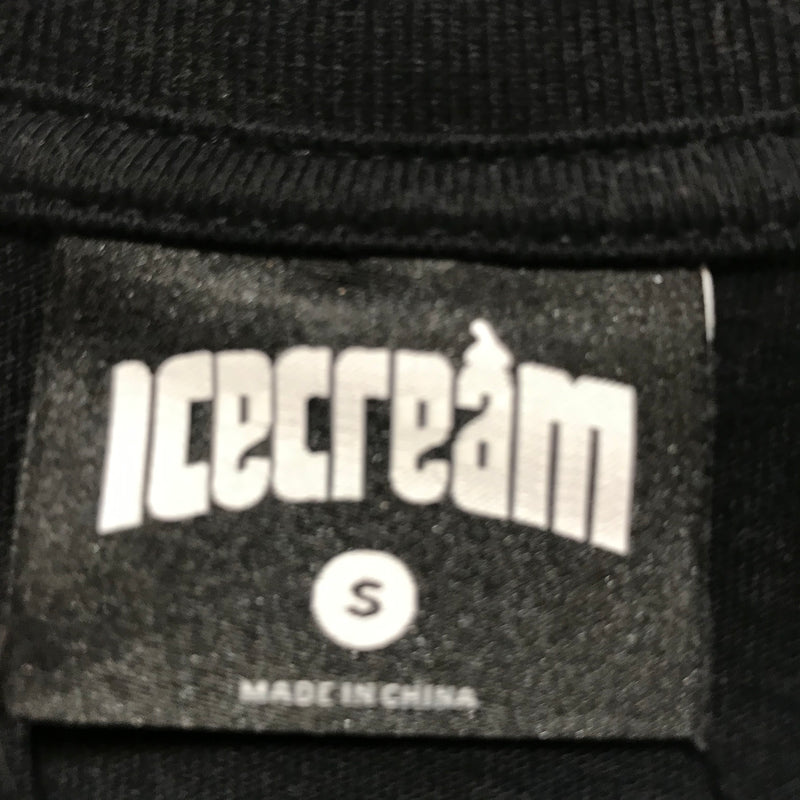 ICE CREAM/T-Shirt/S/Cotton/BLK/Graphic