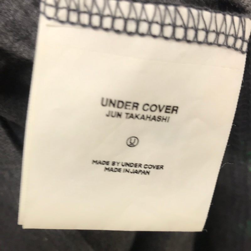 UNDER COVER/3|4S Cut & Sew/O/S/GRY/Cotton/All Over Print
