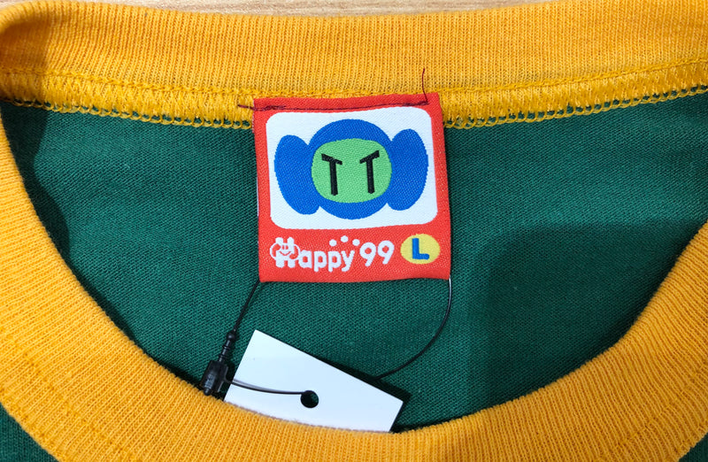 happy 99/T-Shirt/L/Cotton/GRN