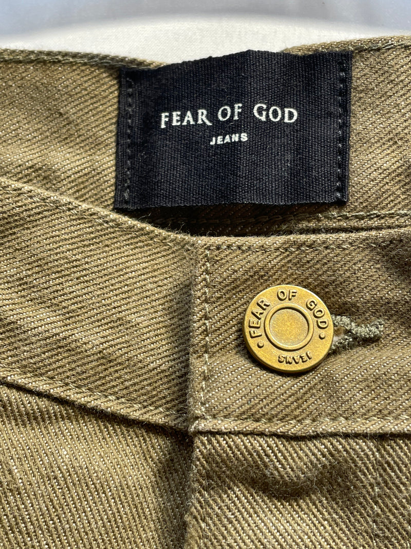 FEAR OF GOD//Skinny Pants/34/GRN/Denim/Plain
