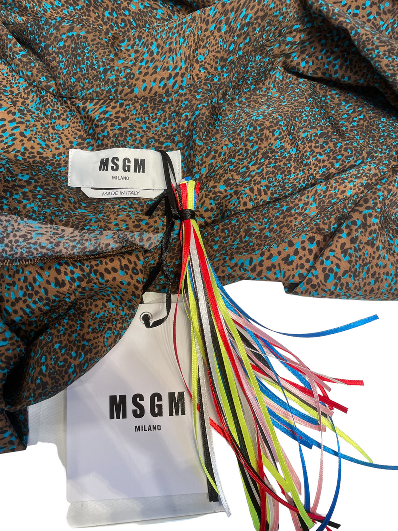 MSGM/Dress/38/All Over Print/Polyester/MLT