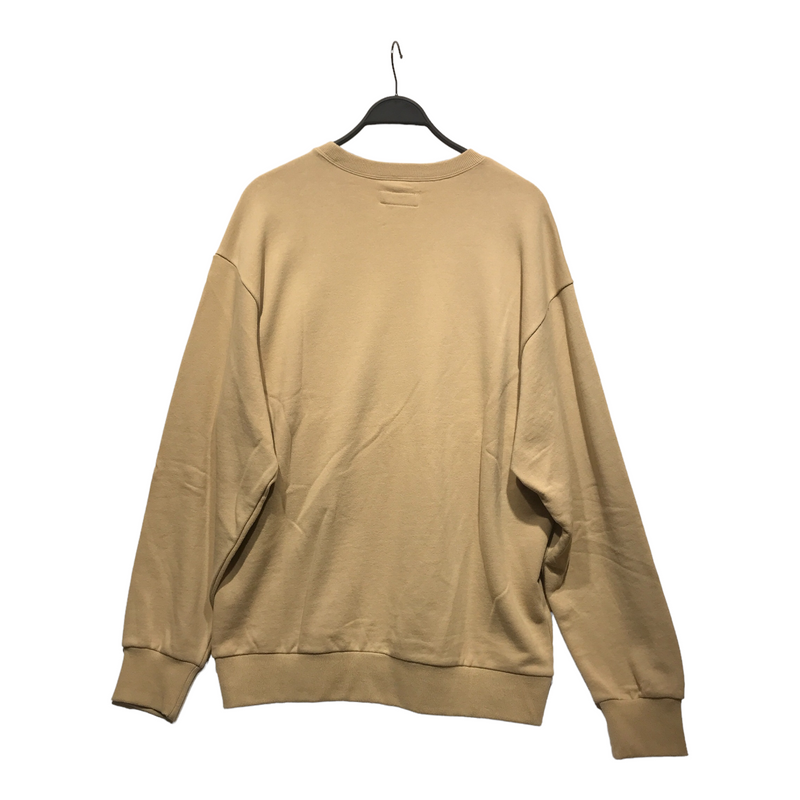 WIND AND SEA//Sweatshirt/XL/BEG/Cotton/Graphic