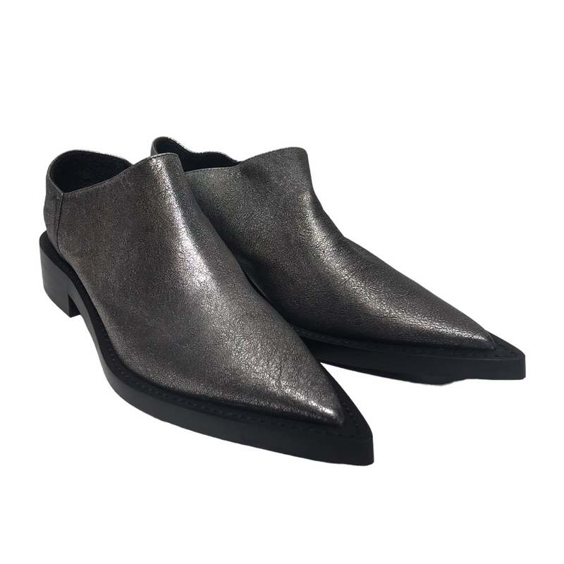 MM6/Ankle Boots/US 7/Leather/SLV/W