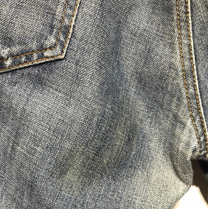 DOLCE&GABBANA/FAKE UNDERWEAR SAGGING JEANS/Pants/50/BLU/Denim/Plain