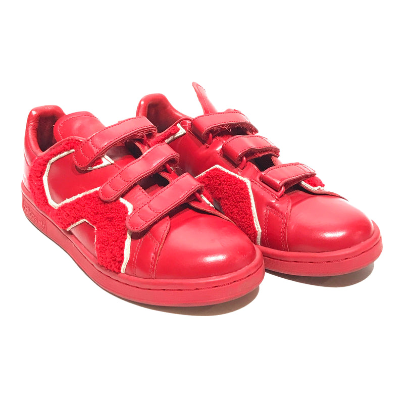 Adidas by Raf Simons/Low-Sneakers/6.5/RED/Leather