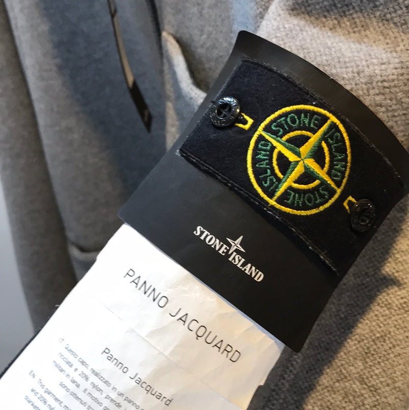 STONE ISLAND/PANNO JACQUARD/M/Jacket/GRY/Others/Plain