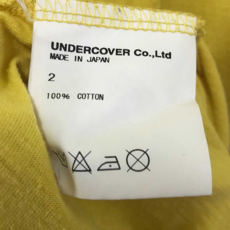 UNDER COVER/SPIDER FLOWER/T-Shirt/2/YEL/Cotton/Plain