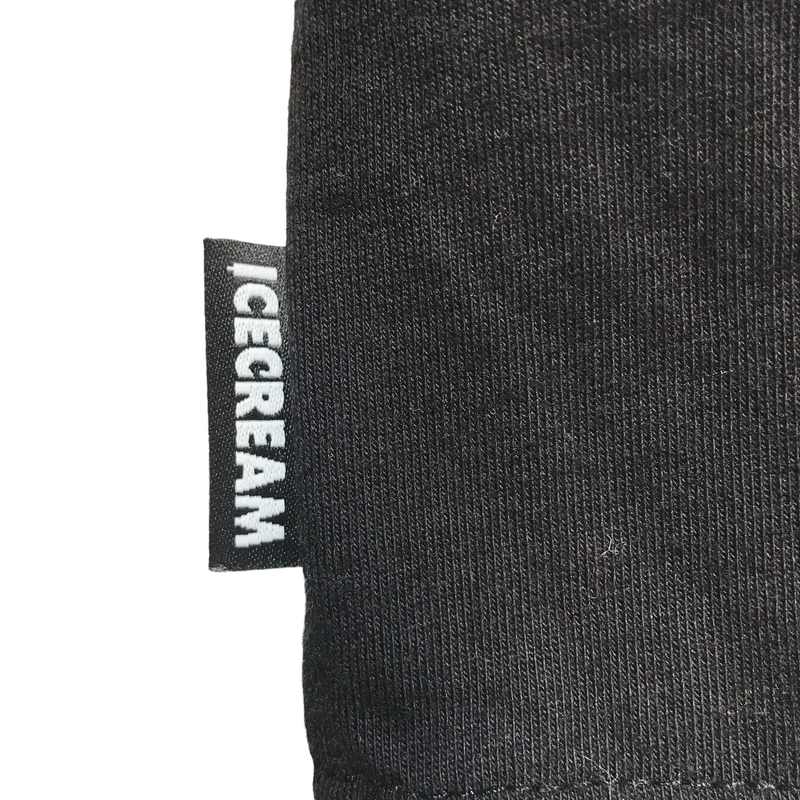 ICE CREAM/T-Shirt/S/Cotton/BLK/Graphic