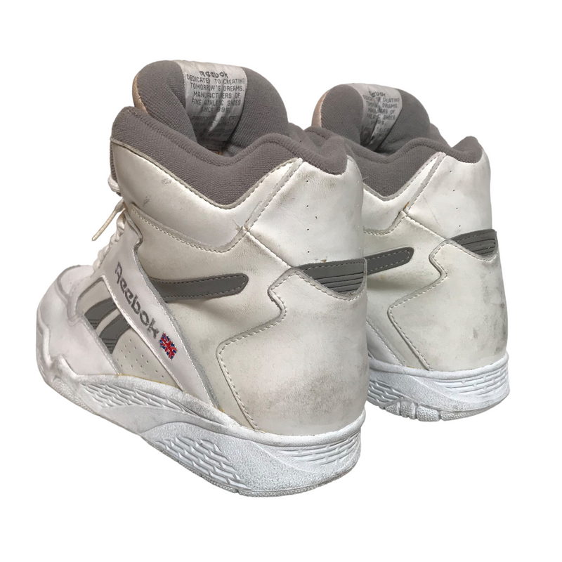Reebok/Hi-Sneakers/US 10/Leather/WHT/BB4600 80&