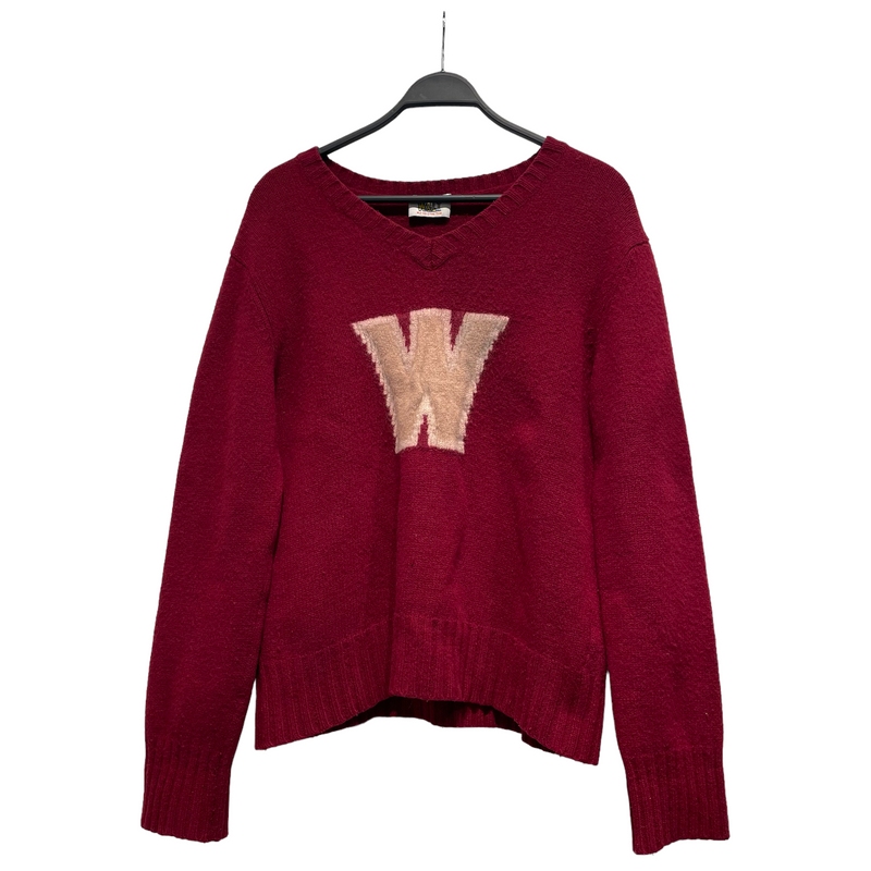 W.&L.T./Sweater/M/Wool/RED