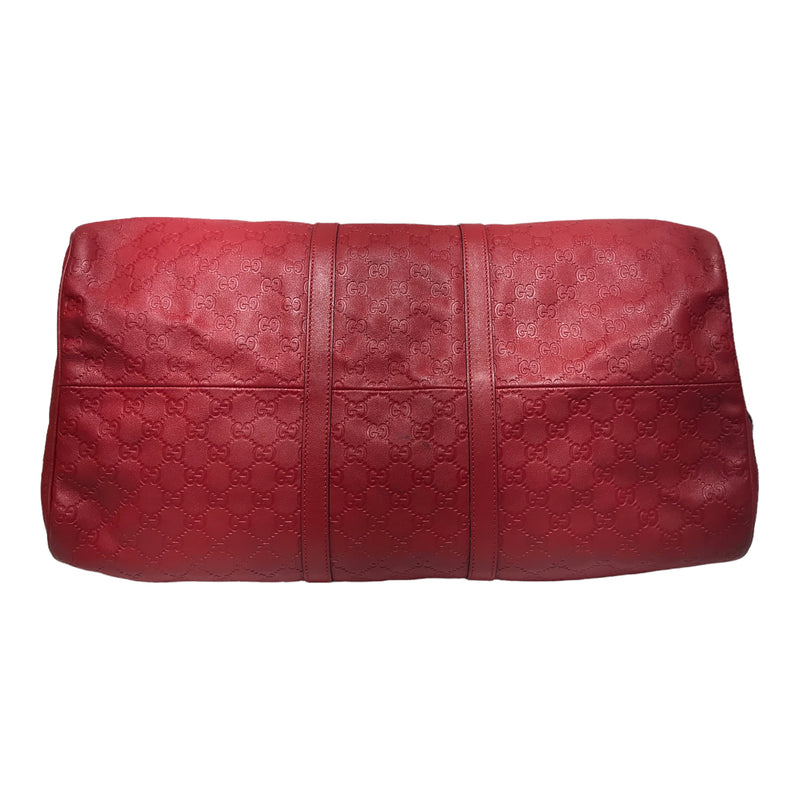GUCCI/GUCCISSIMA LIMITED EDITION/Luggage//RED/Leather/Monogram