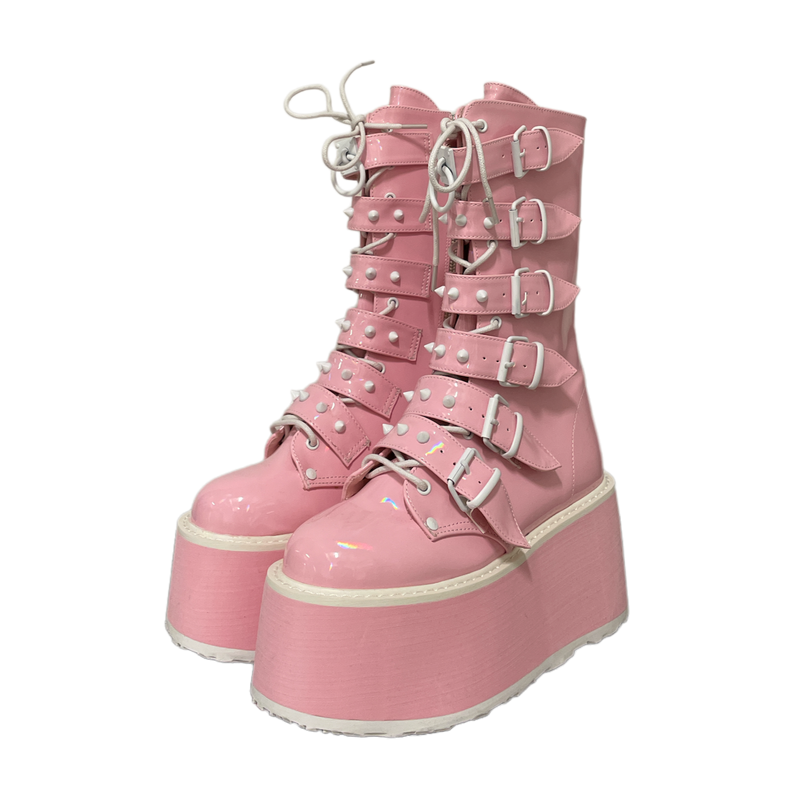 DEMONIA/Boots/US 8/PNK