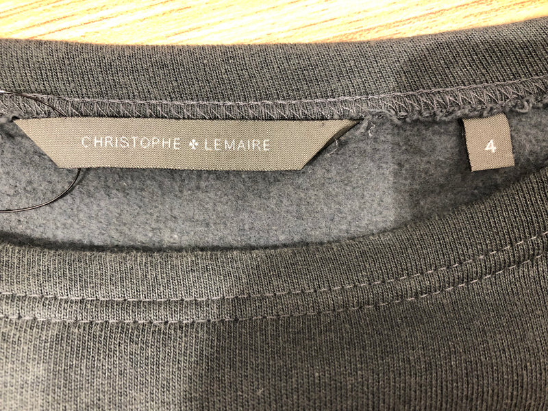 CHRISTOPHE LEMAIRE/Sweatshirt/L/Cotton/GRY