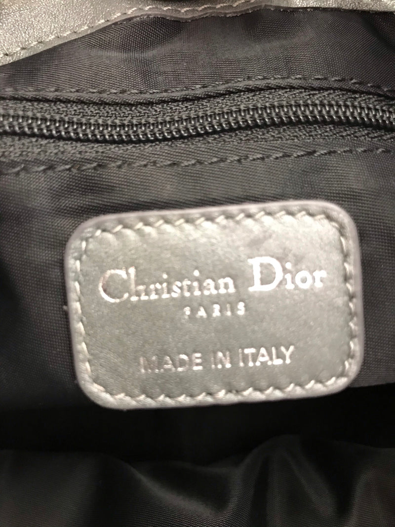 Christian Dior/Tote Bag/GRY/Nylon