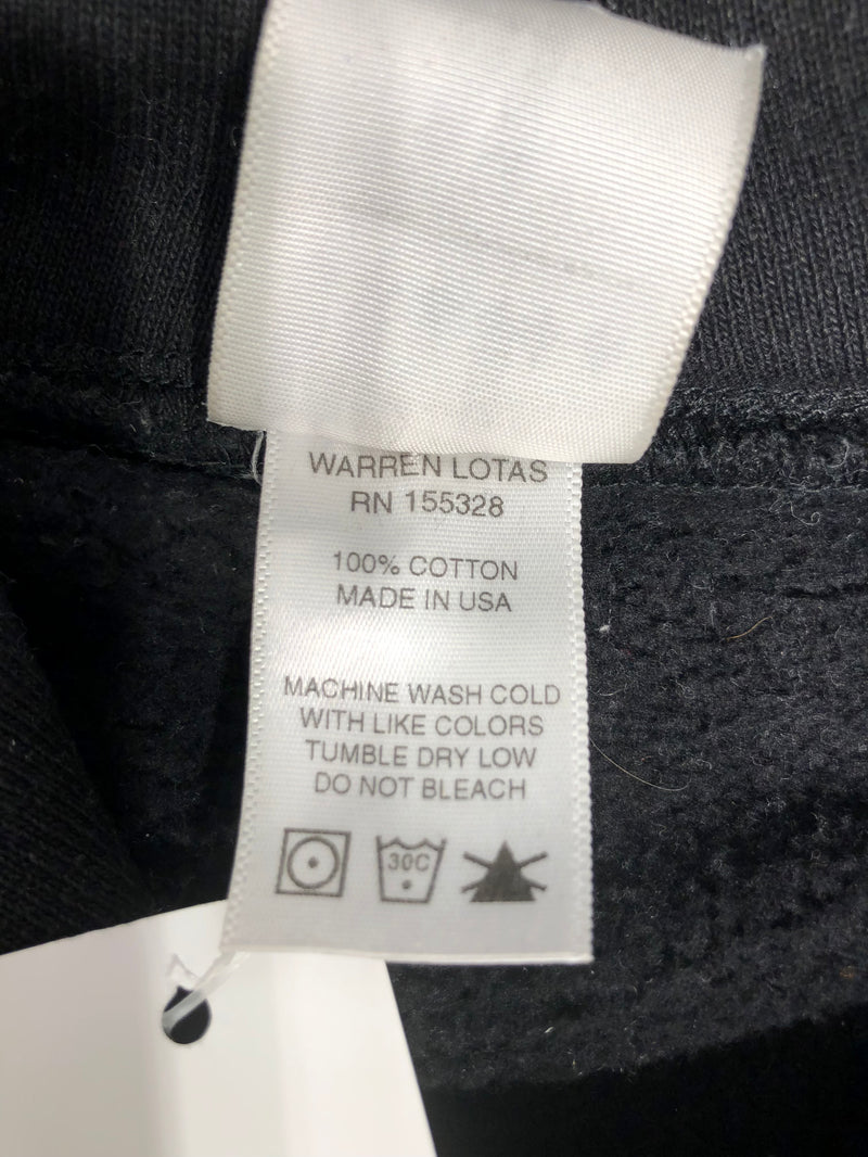 WARREN LOTAS/Hoodie/M/Cotton/BLK