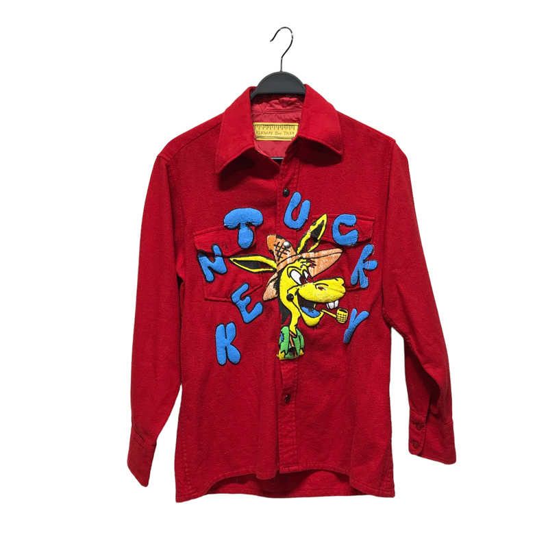 KENTUCKY BOY TYLER/Flannel Shirt/OS/Wool/RED